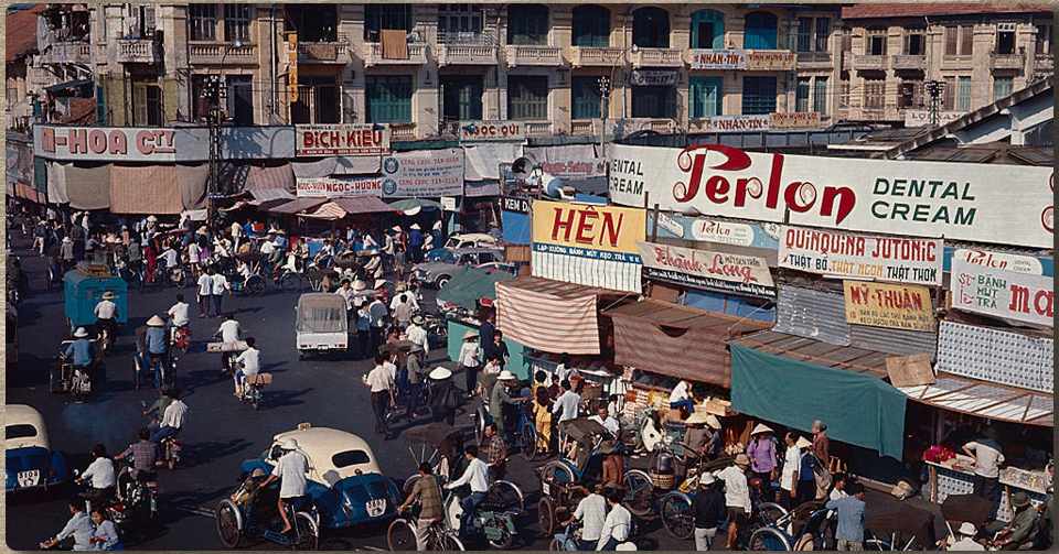 Bộ sưu tập 60 tấm ảnh màu quý và đẹp nhất của đường phố Sài Gòn những năm 1960 - 1970 _ Lối Cũ